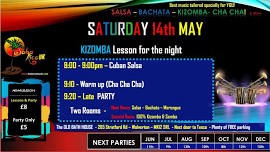 SALSA - BACHATA - KIZOMBA Party May
